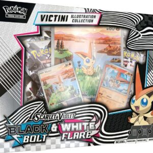 Unova Victini Illustration Collection - Black Bolt & White Flare